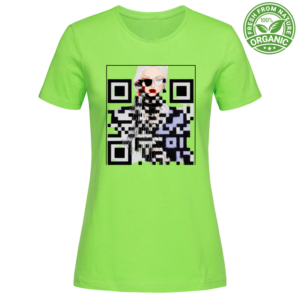 T-Shirt Woman Organic Woman Code