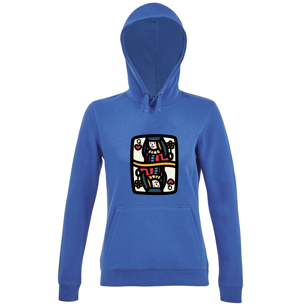 Hoodie Premium Women Queen of Hearts - Hoodie