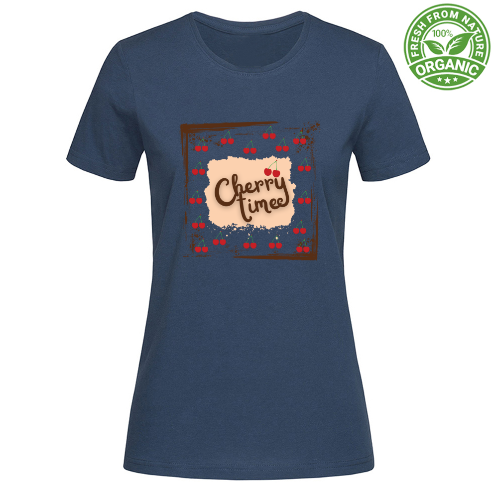 T-Shirt Woman Organic CherryTime