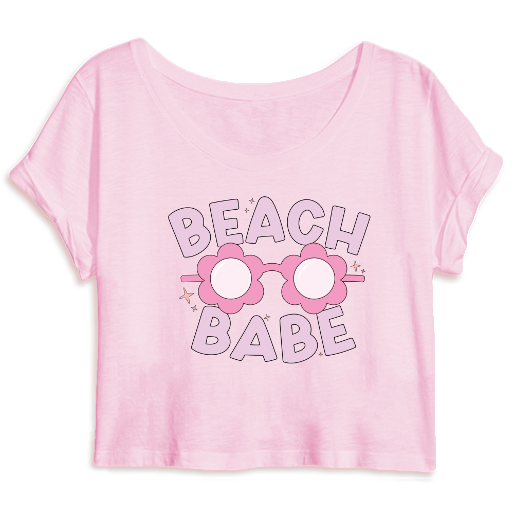 Top Crop Organico Beach Babe