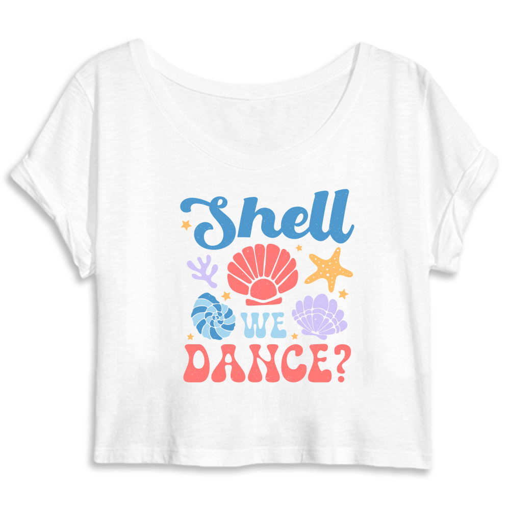 Top Crop Organico Shell WE Dance