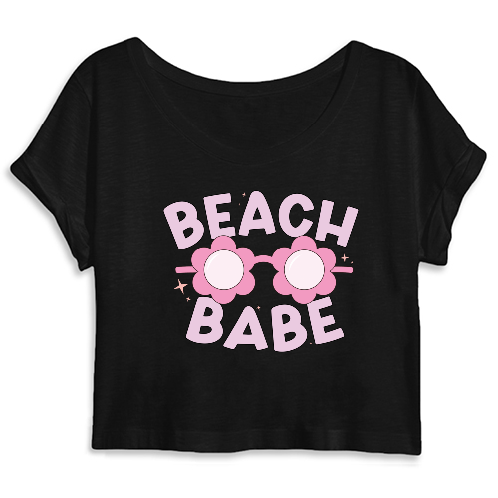 Top Crop Organico Beach Babe