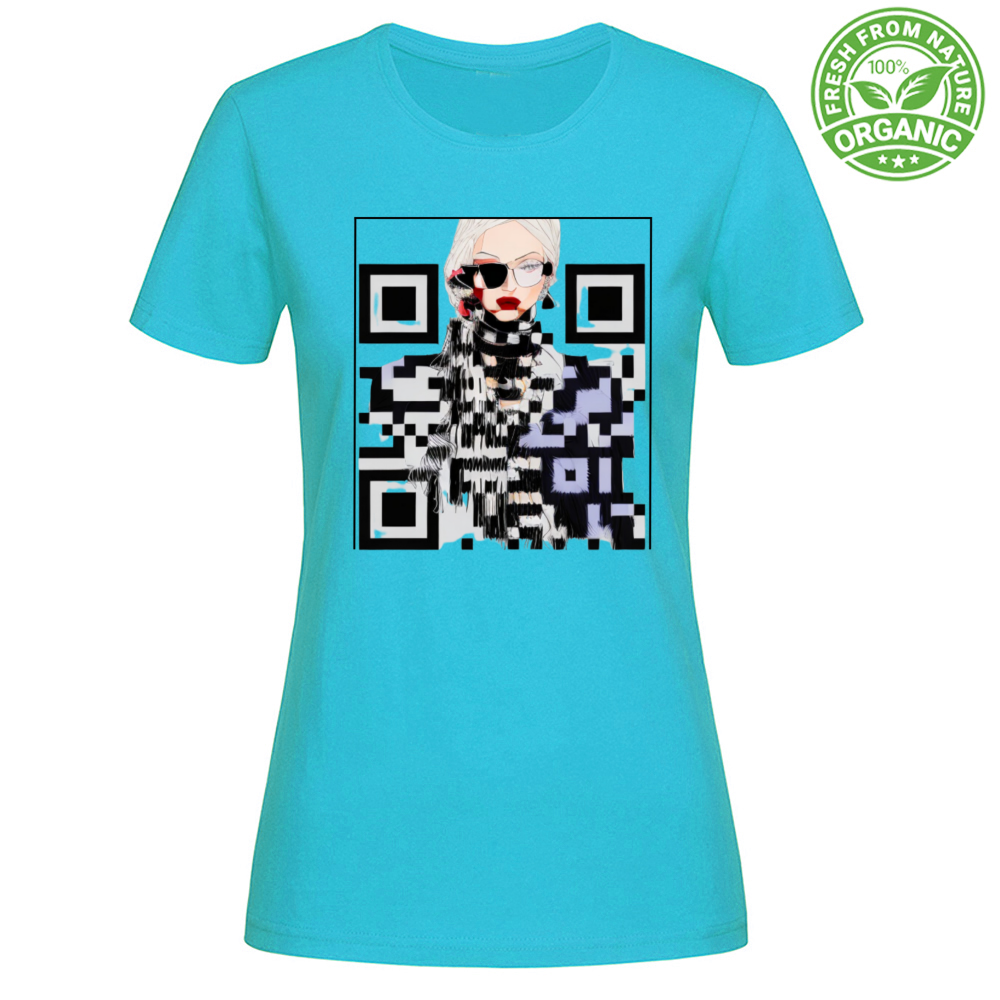 T-Shirt Woman Organic Woman Code