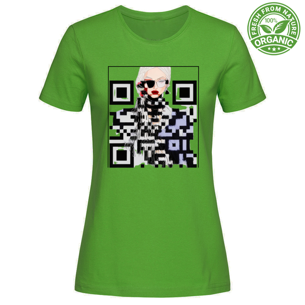T-Shirt Woman Organic Woman Code