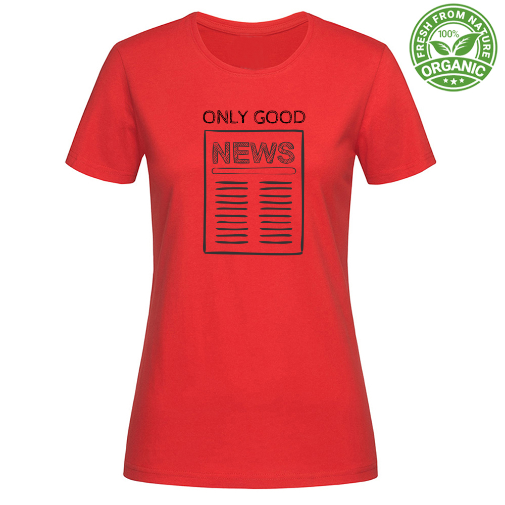 T-Shirt Woman Organic Good News