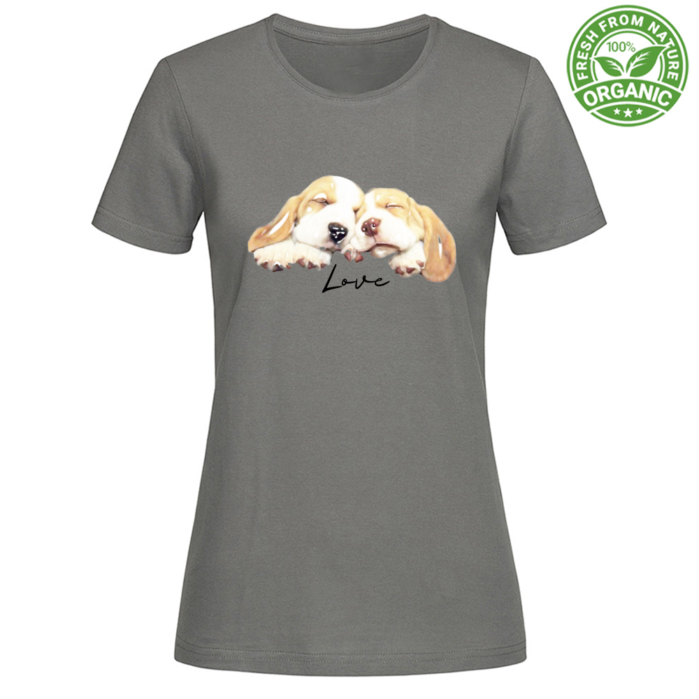 T-Shirt Woman Organic Sleep and Love