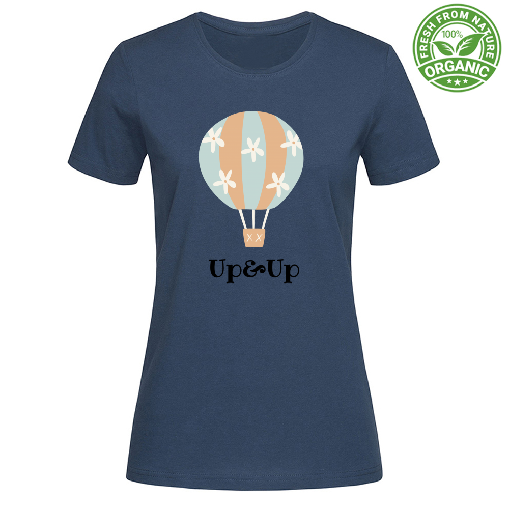 T-Shirt Woman Organic Up And Up