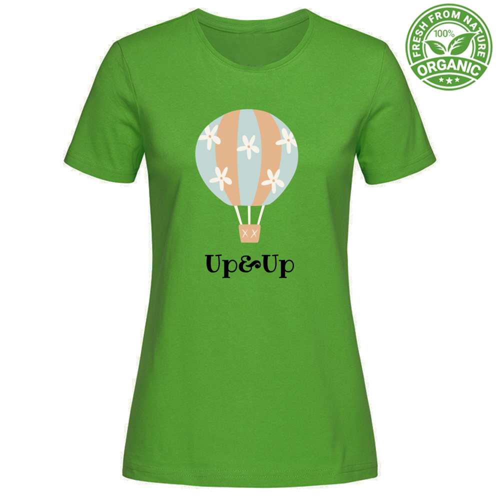 T-Shirt Woman Organic Up And Up