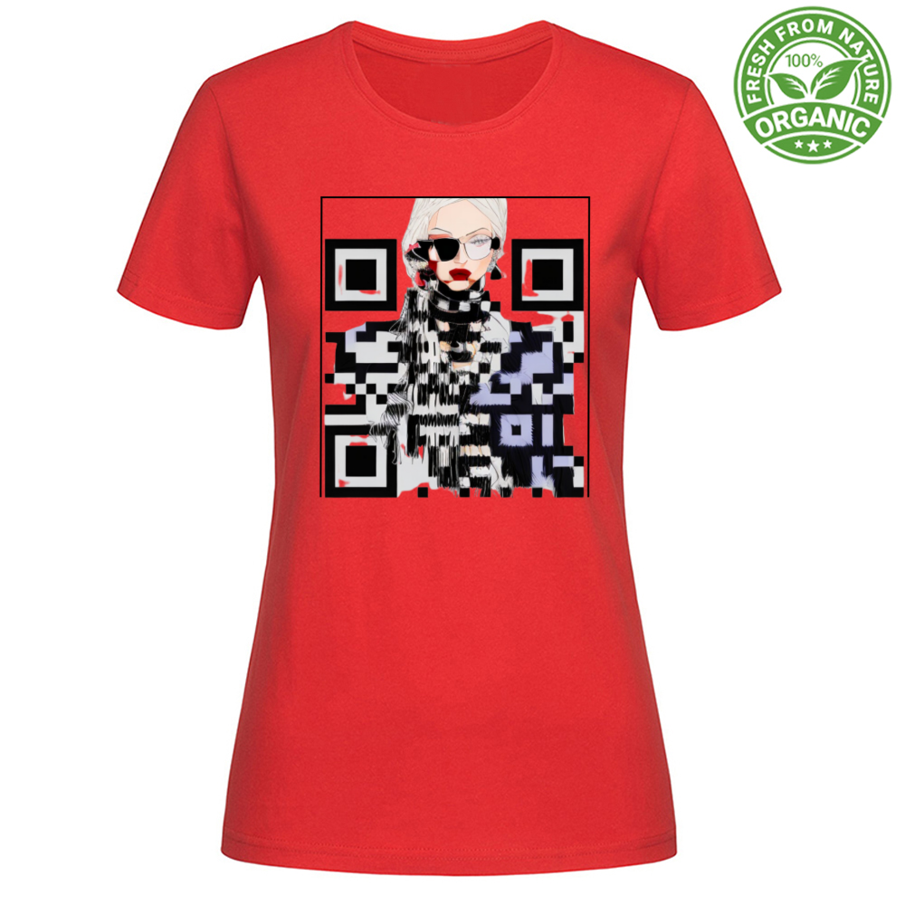 T-Shirt Woman Organic Woman Code