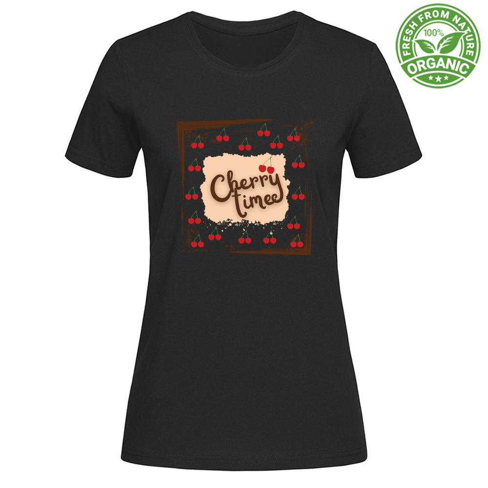 T-Shirt Woman Organic CherryTime
