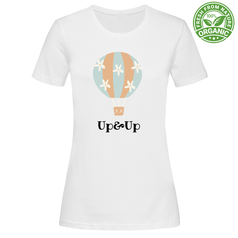T-Shirt Woman Organic Up And Up