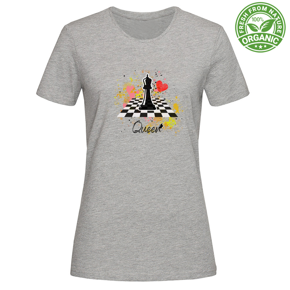T-Shirt Woman Organic Queen - Tee