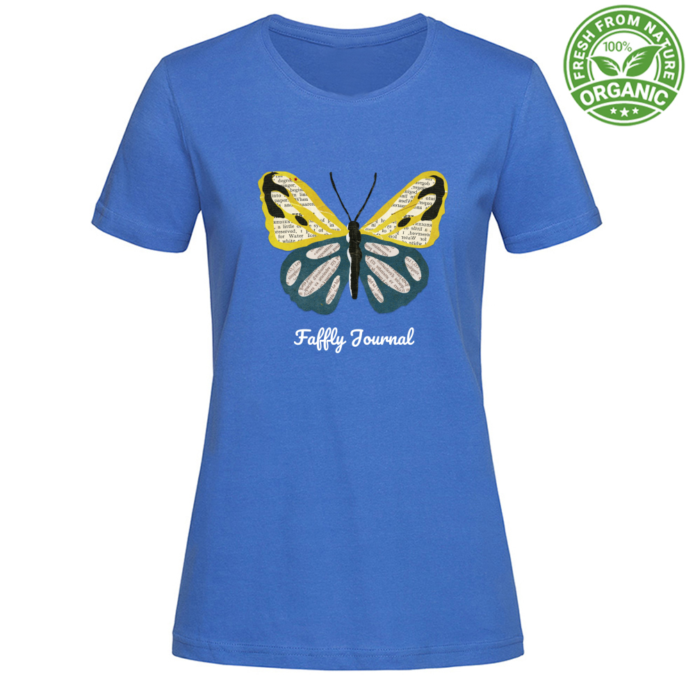T-Shirt Woman Organic Faffly Journal