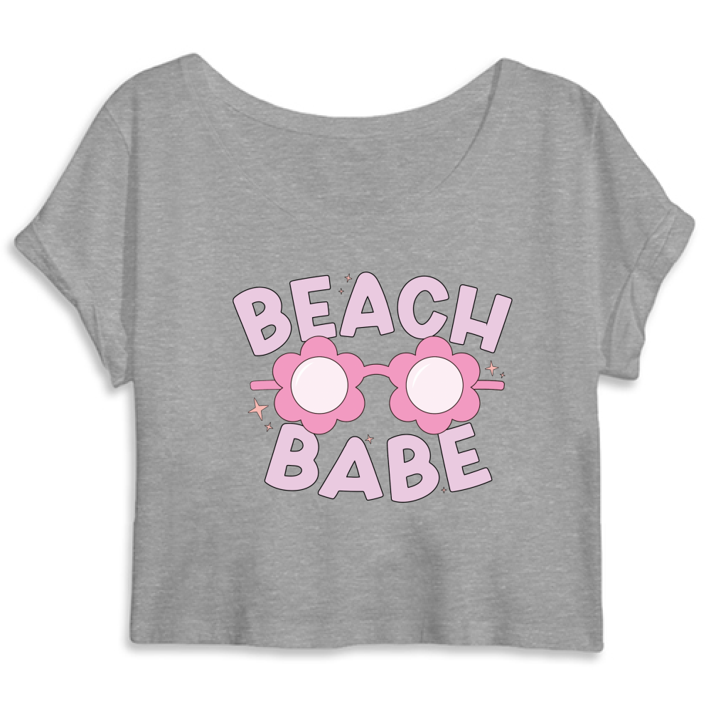 Top Crop Organico Beach Babe