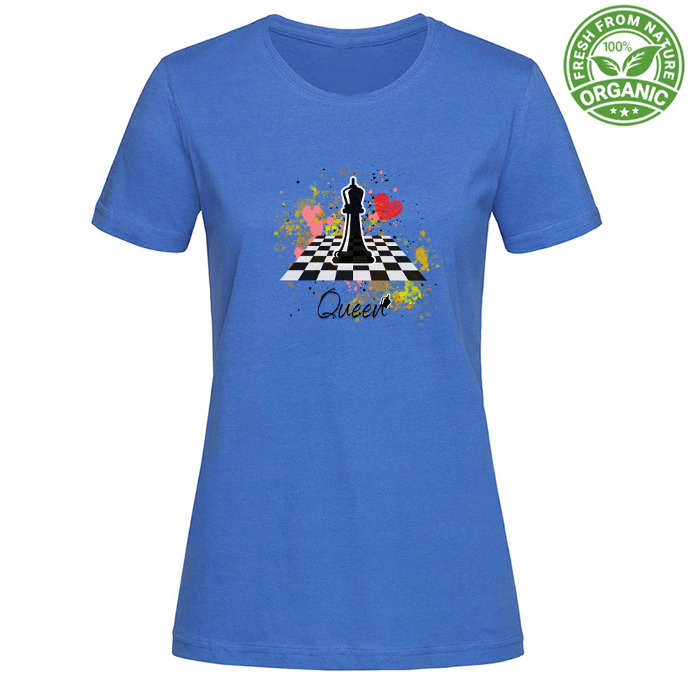 T-Shirt Woman Organic Queen - Tee