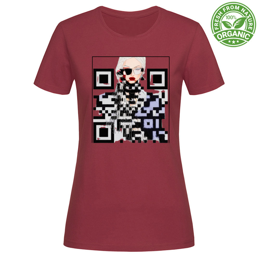T-Shirt Woman Organic Woman Code