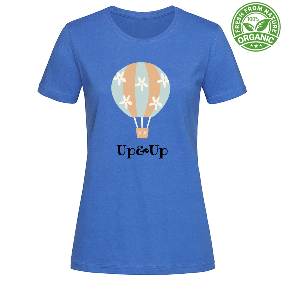 T-Shirt Woman Organic Up And Up