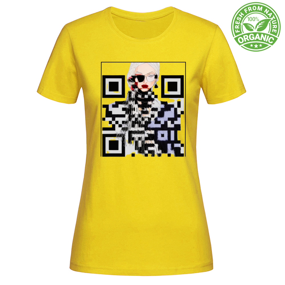 T-Shirt Woman Organic Woman Code