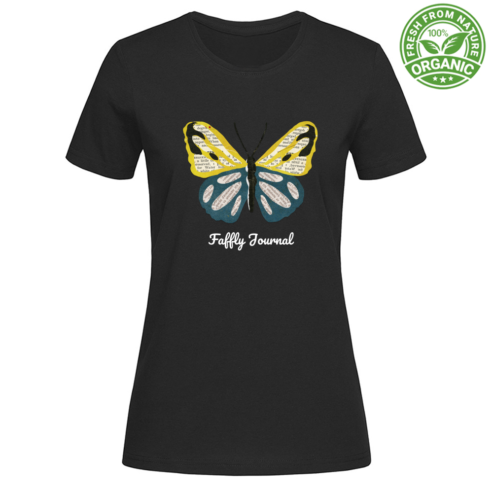 T-Shirt Woman Organic Faffly Journal