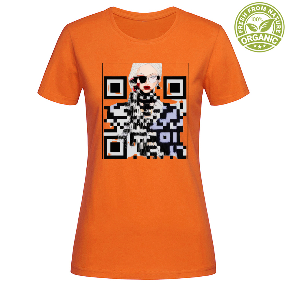 T-Shirt Woman Organic Woman Code