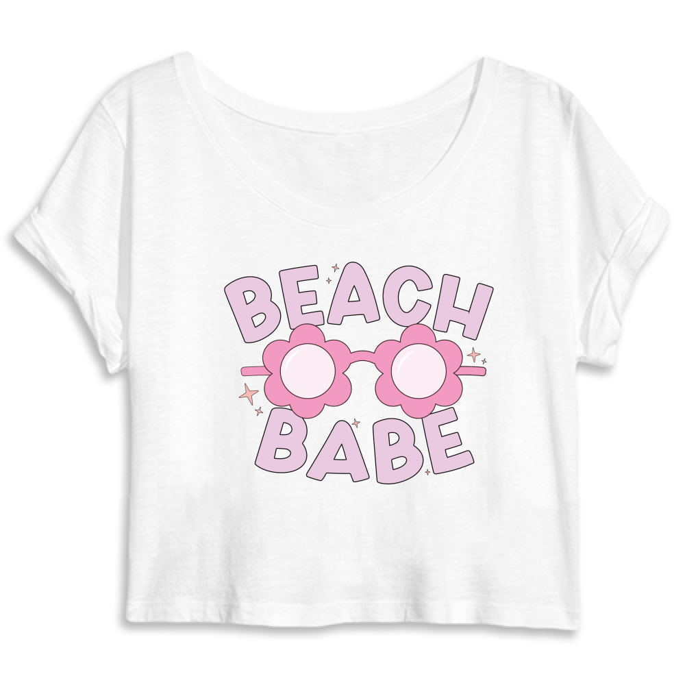Top Crop Organico Beach Babe