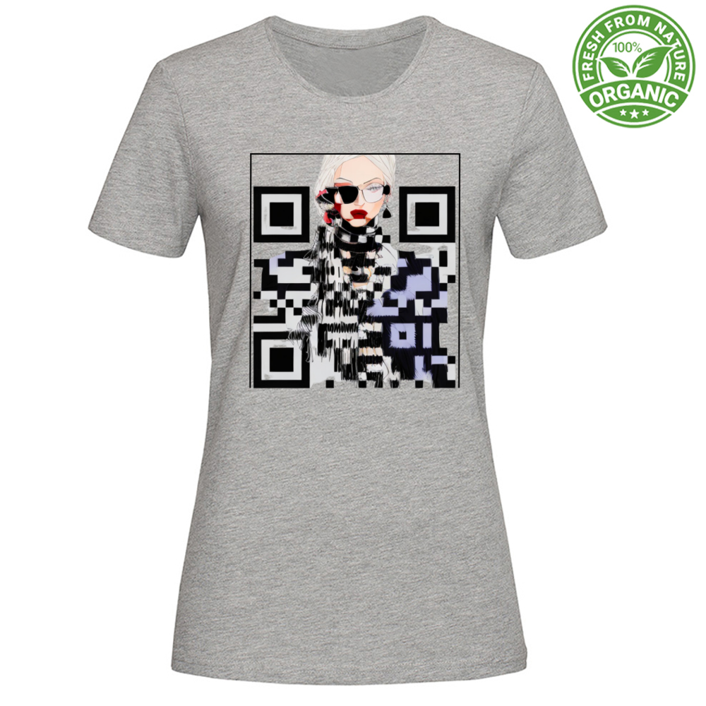 T-Shirt Woman Organic Woman Code