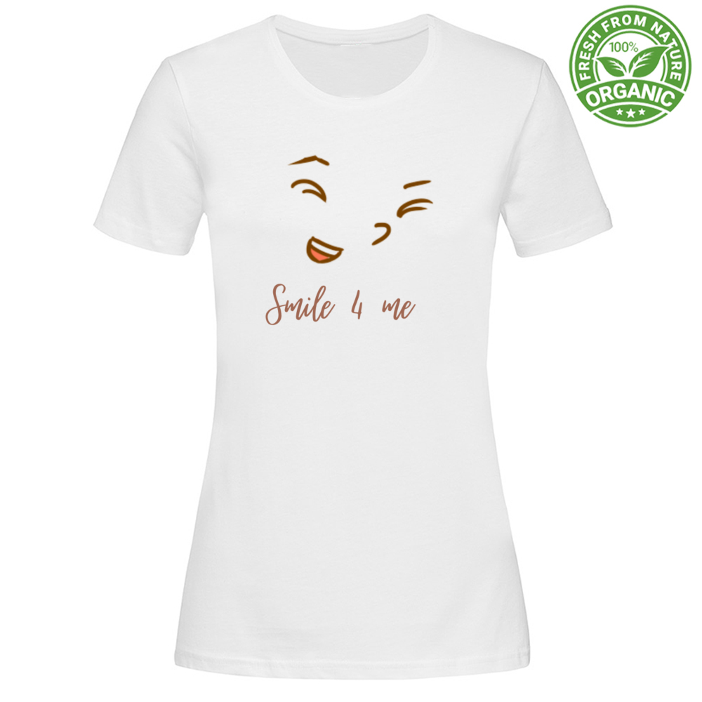 T-Shirt Woman Organic Smile4me
