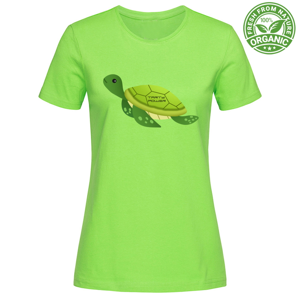 T-Shirt Woman Organic Tarty Power