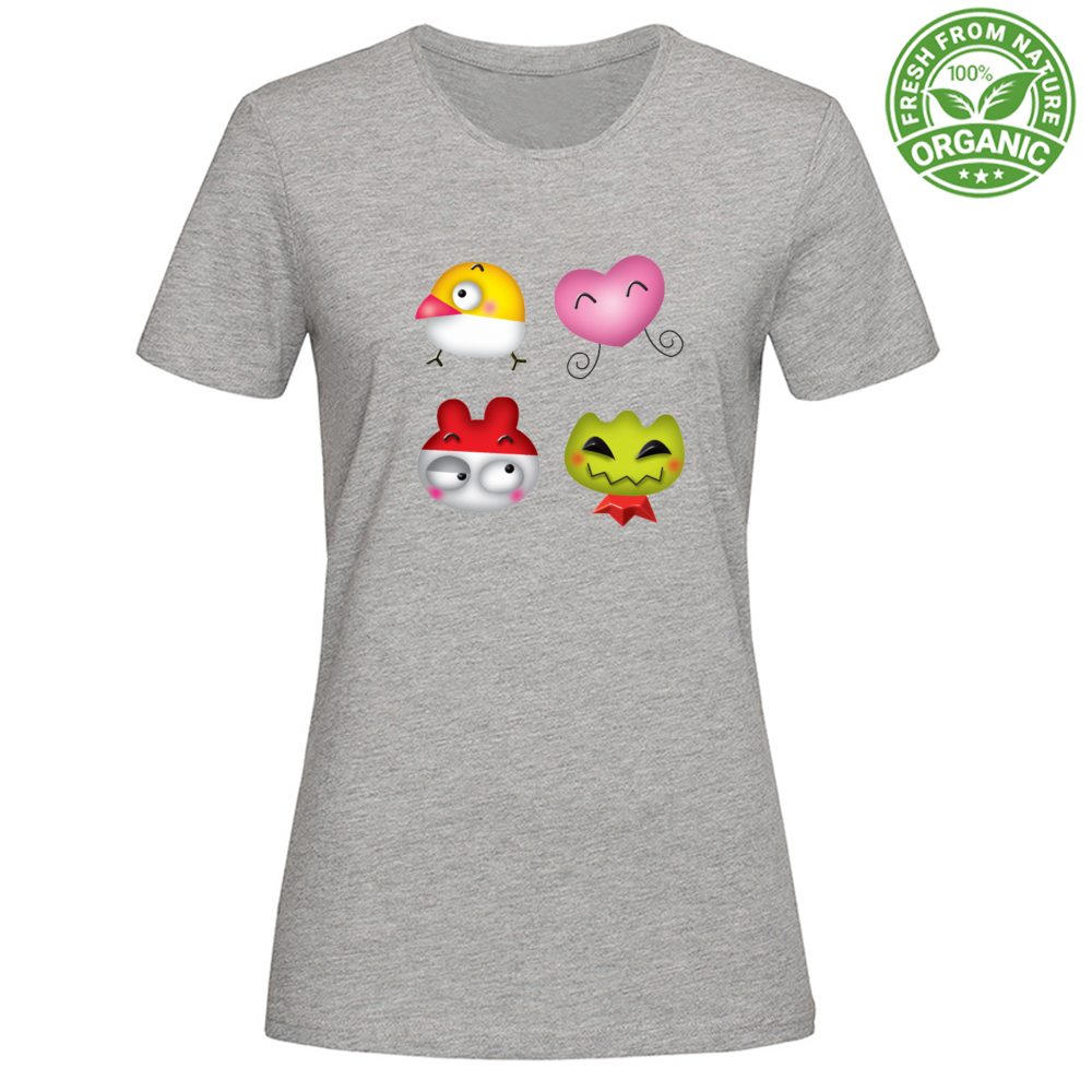 T-Shirt Woman Organic Funny Pets