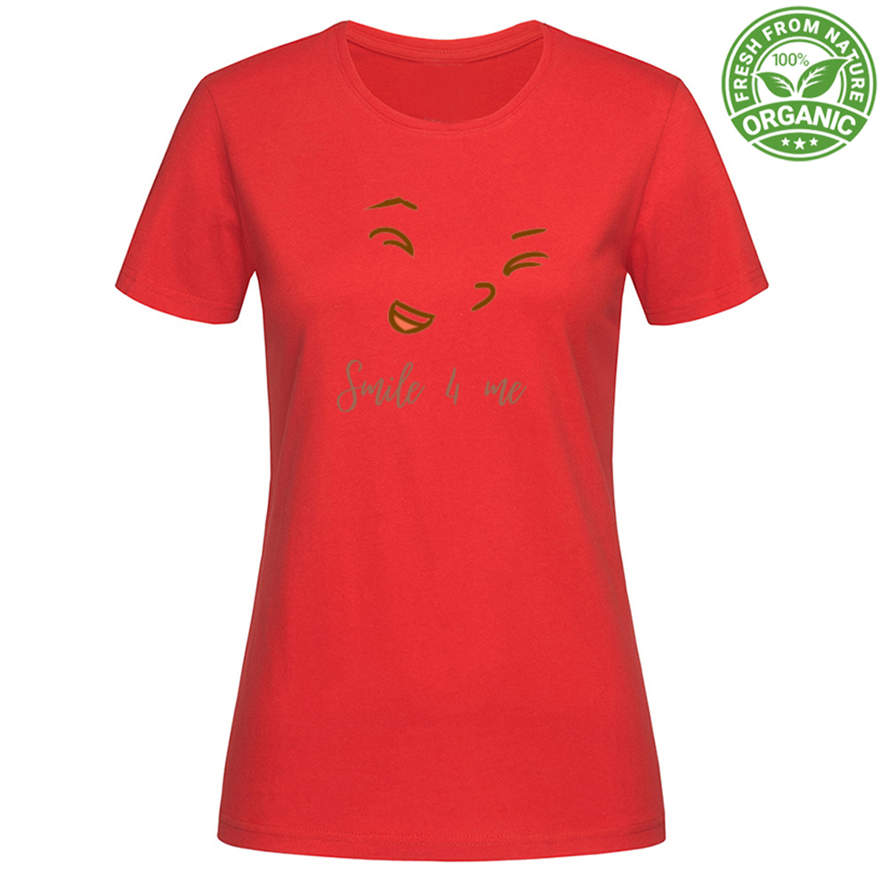 T-Shirt Woman Organic Smile4me