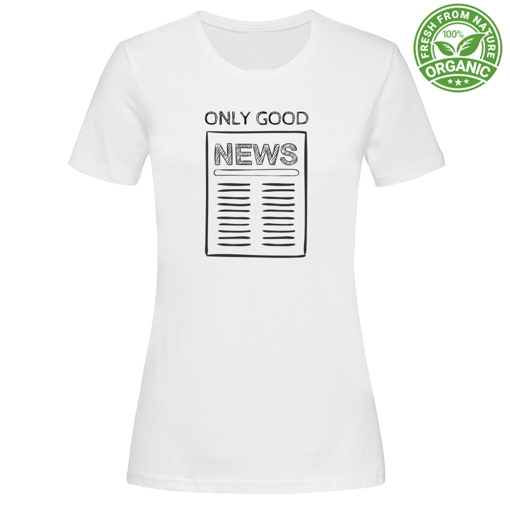 T-Shirt Woman Organic Good News