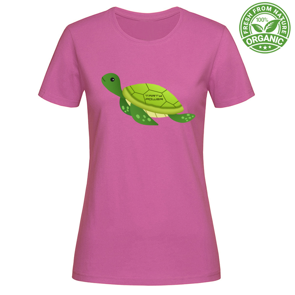 T-Shirt Woman Organic Tarty Power