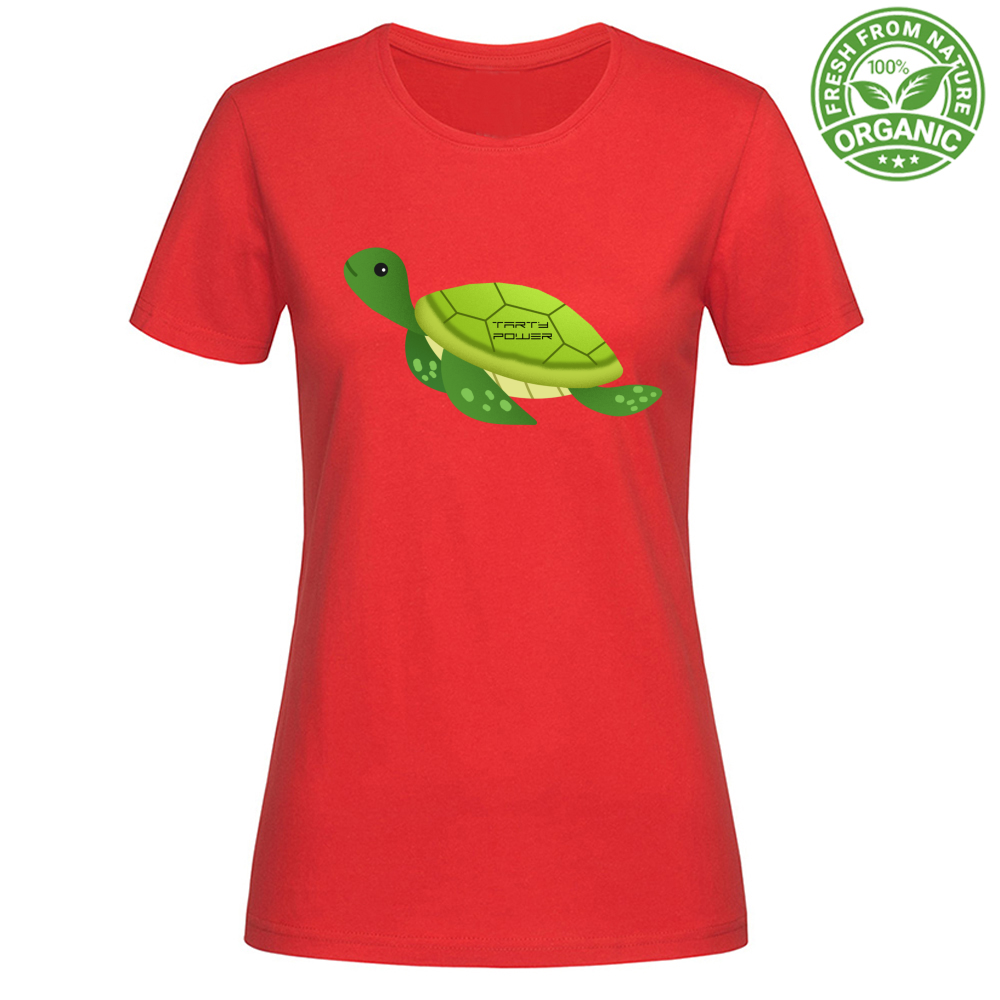 T-Shirt Woman Organic Tarty Power