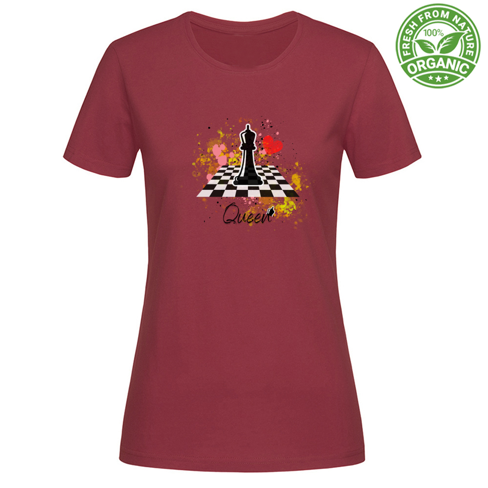 T-Shirt Woman Organic Queen - Tee