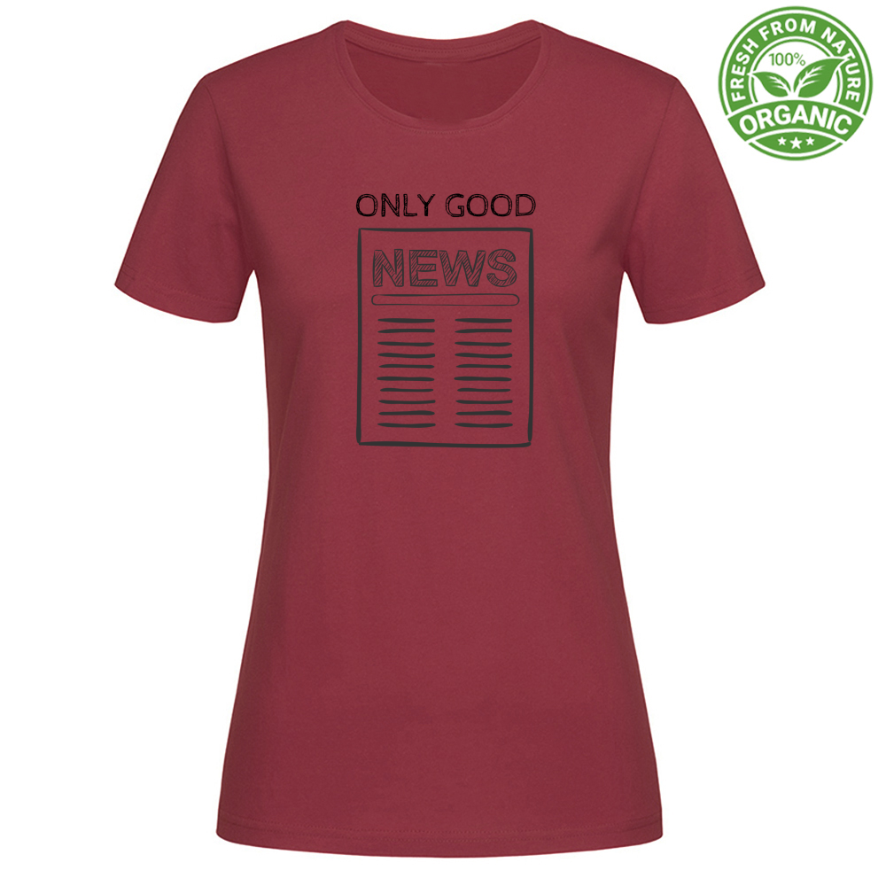 T-Shirt Woman Organic Good News