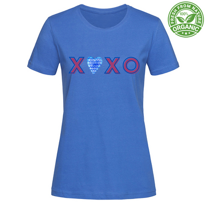 T-Shirt Woman Organic XOXO MOD 2