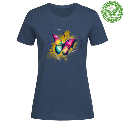 T-Shirt Woman Organic Mariposa Tee Mod 2