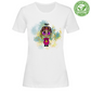 T-Shirt Woman Organic Funny Doll