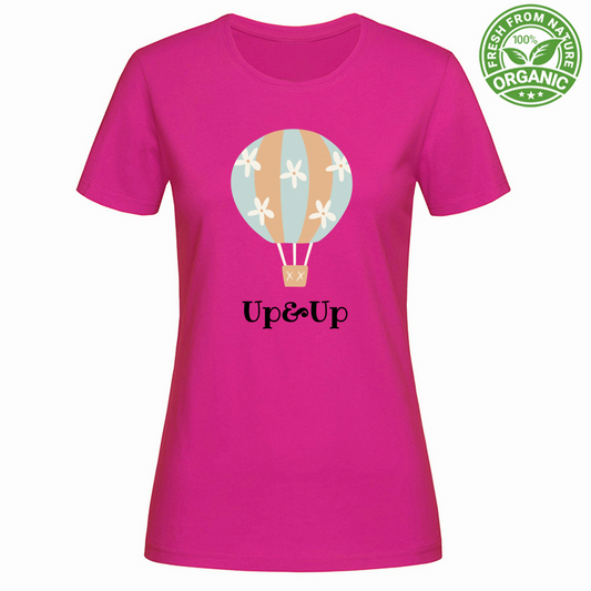 T-Shirt Woman Organic Up And Up