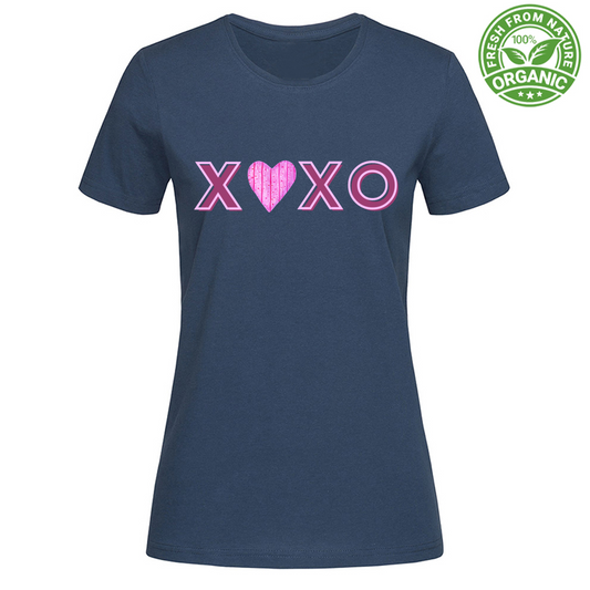 T-Shirt Woman Organic XOXO MOD 1