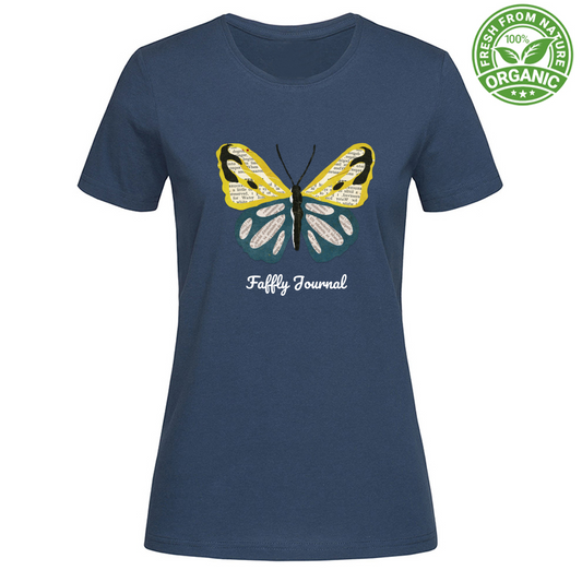 T-Shirt Woman Organic Faffly Journal