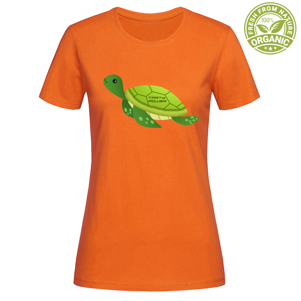 T-Shirt Woman Organic Tarty Power